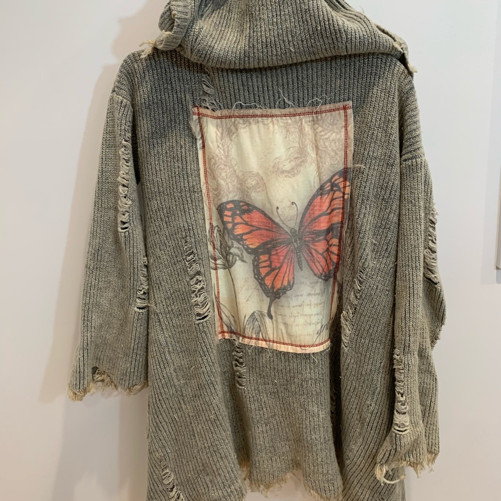 The New Vintage Butterfly Cardigan